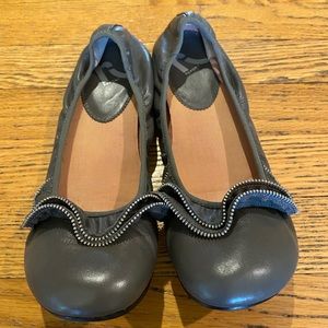 Report Gray Ballet Flats - size 8.5